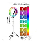 Aro De Luz 33 Cm RGB con intensidad +tripode