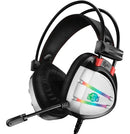 Diadema Audífono Gamer Luces Multicolor Rgb Usb Y Micrófono