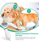 Cepillo Secador Para Mascotas Portátil 2 En 1 Perro/gato
