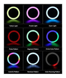 Aro De Luz 33 Cm RGB con intensidad +tripode