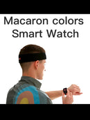 Y68/d20 Smartwatch pulsera deportiva De 8 colores Macaron/D20/Y68/impermeable/con seguimiento De ritmo