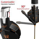 Audífonos gamer Kotion G2000  con luz LED