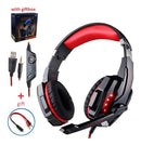 Audifonos Diadema Gamer Usb Para Xboxone Ps4 Pc Luz Led