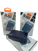 Power Bank-carga Rápida-10000mah-2usb - Mx-pb08